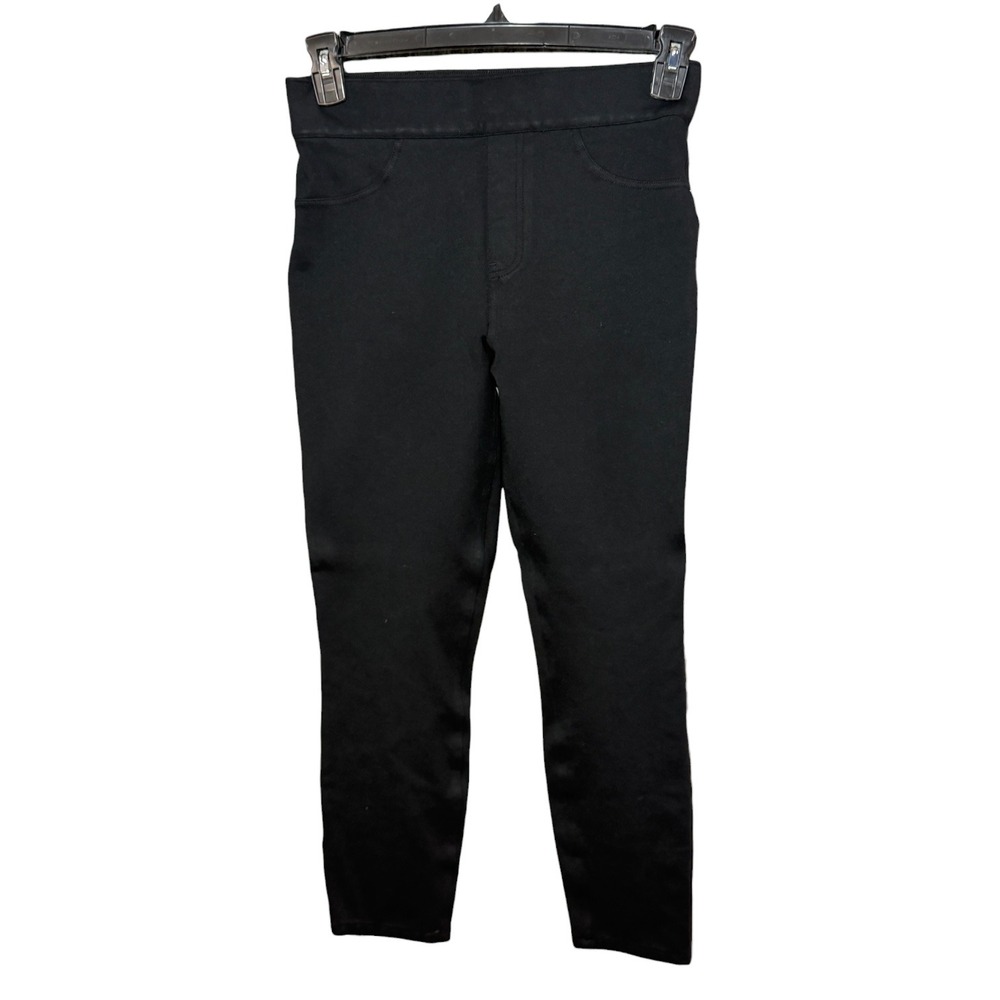 Spanx The Perfect Pant Slim Skinny Black Pull On Leggings Womens Size Medium